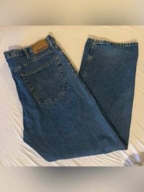 Denizen From Levi's Men's Regular Fit Blue Jeans 42x30